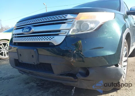 2013 Ford Explorer Xlt z USA, uszkodzony, nr VIN 1FM5K7D84DGB12382